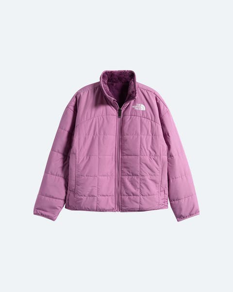 A pink coat for girls.