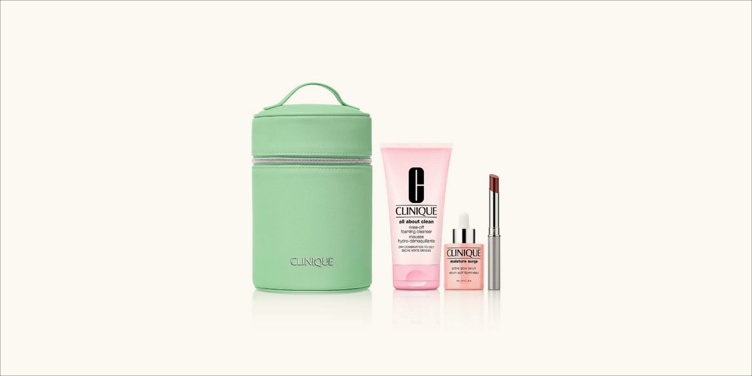 Clinique gift with purchase.