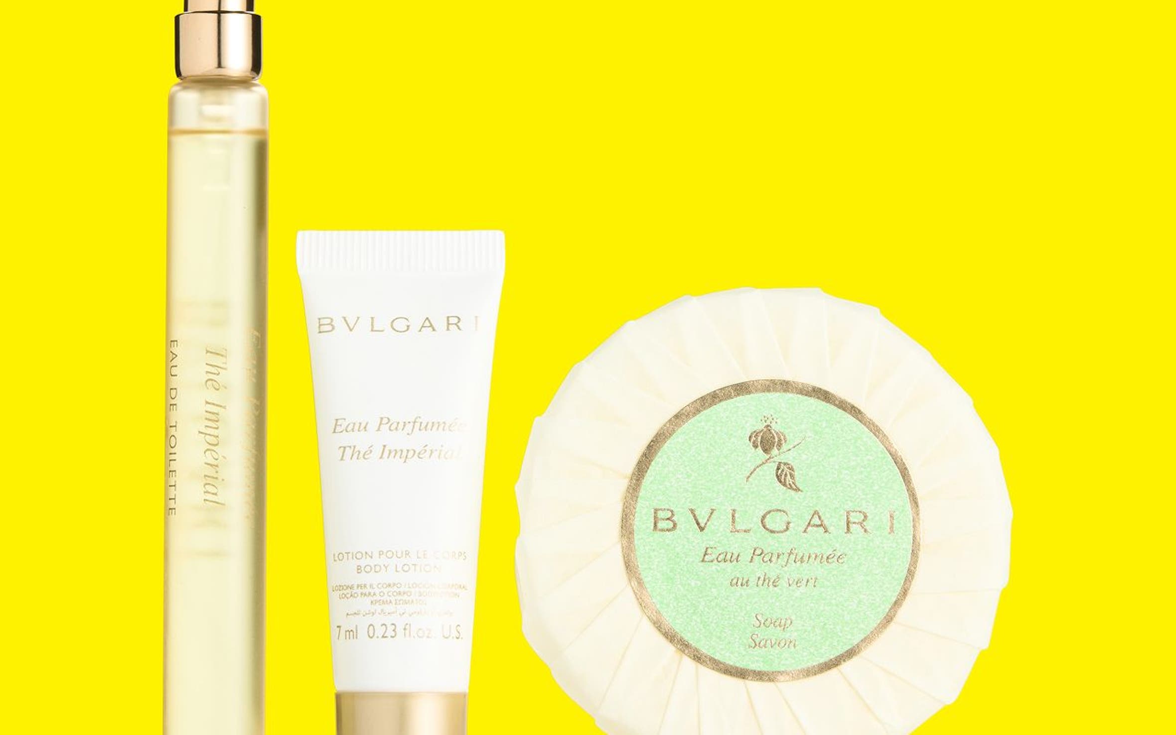 BVLGARI gift with purchase.