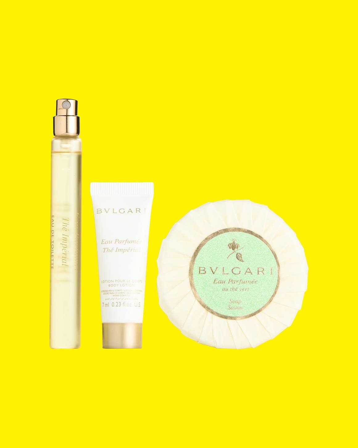 BVLGARI gift with purchase.