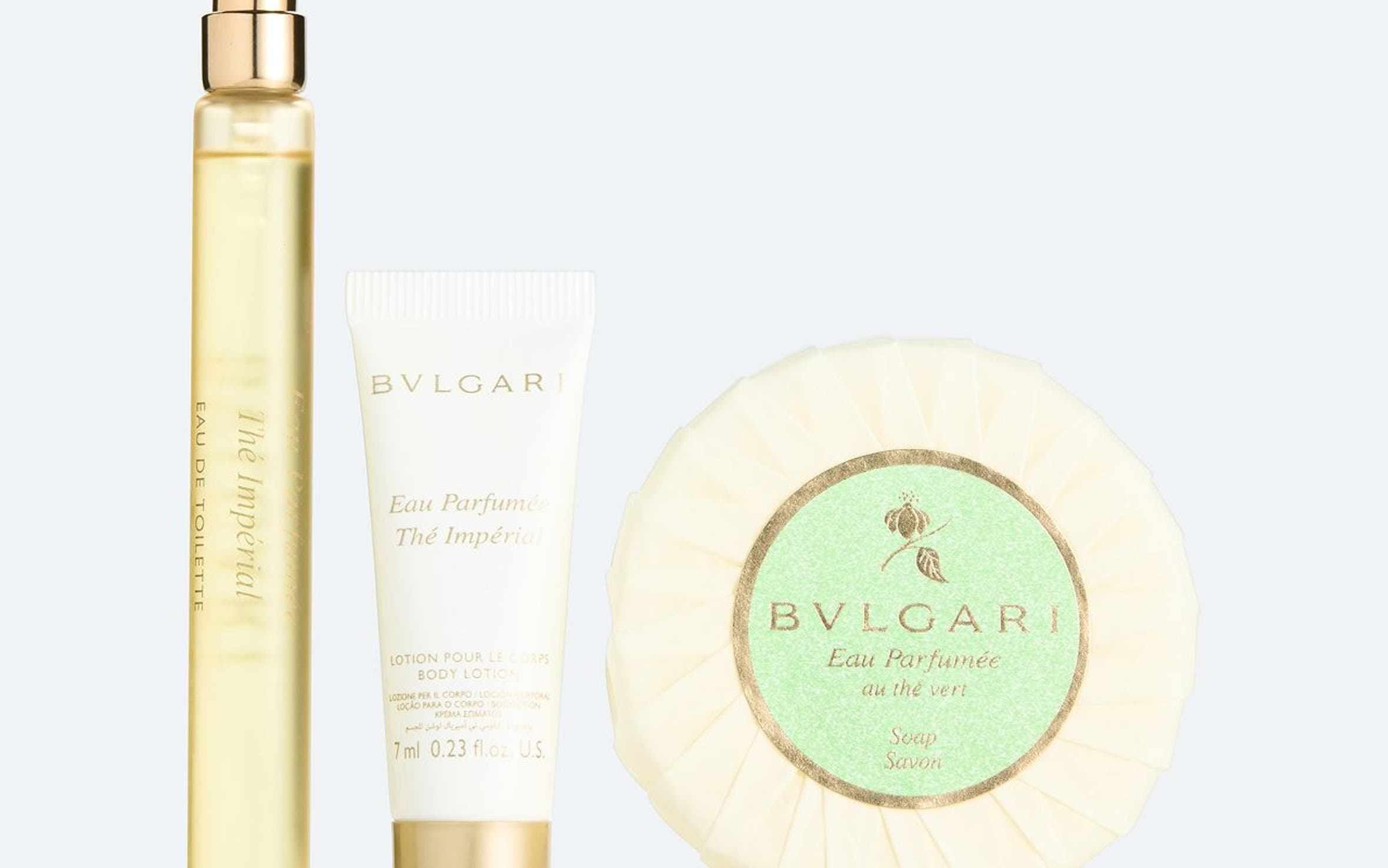 BVLGARI gift with purchase.
