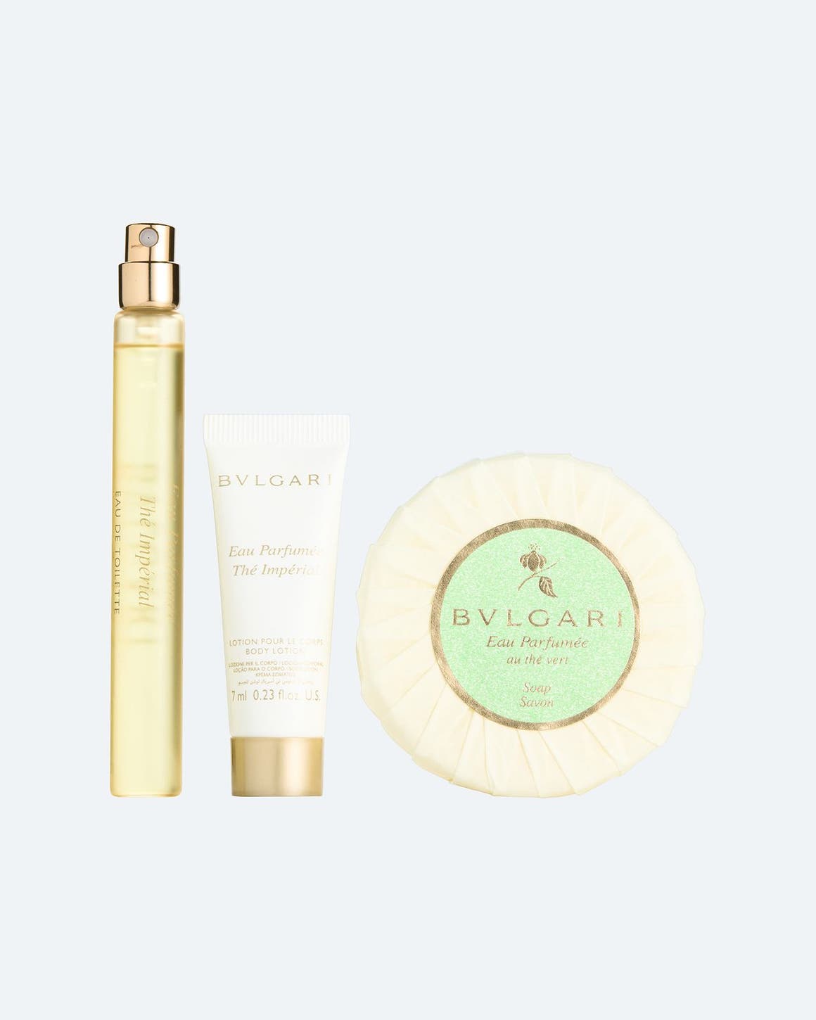 BVLGARI gift with purchase.