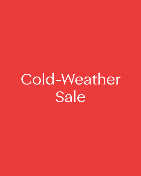 Cold-weather sale.
