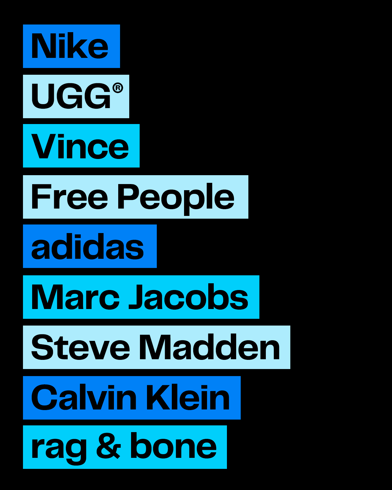 Great brands. Great prices.