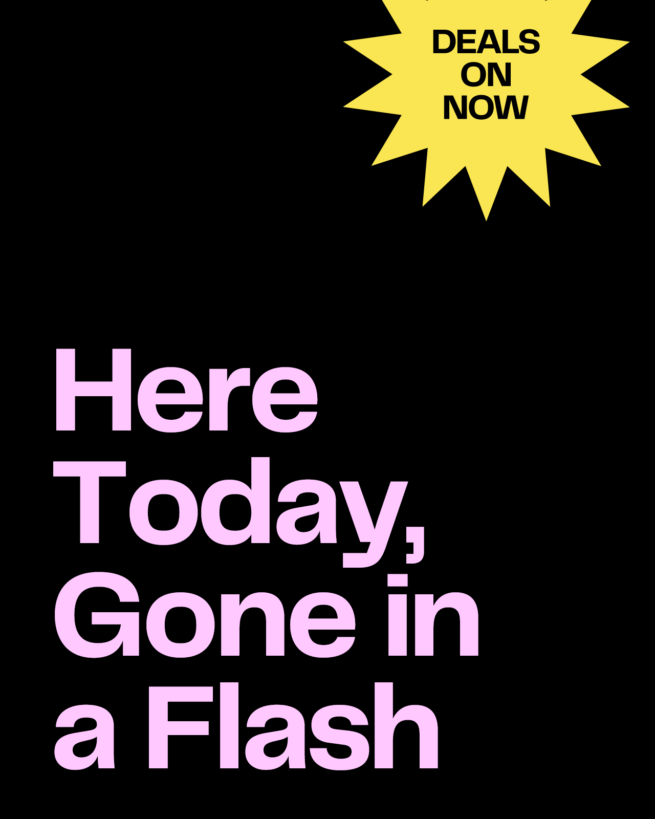 All flash events.