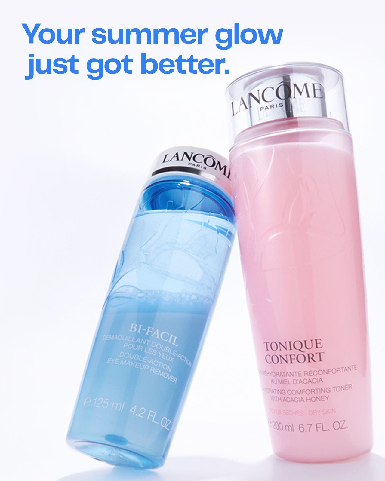 Skin care products.
