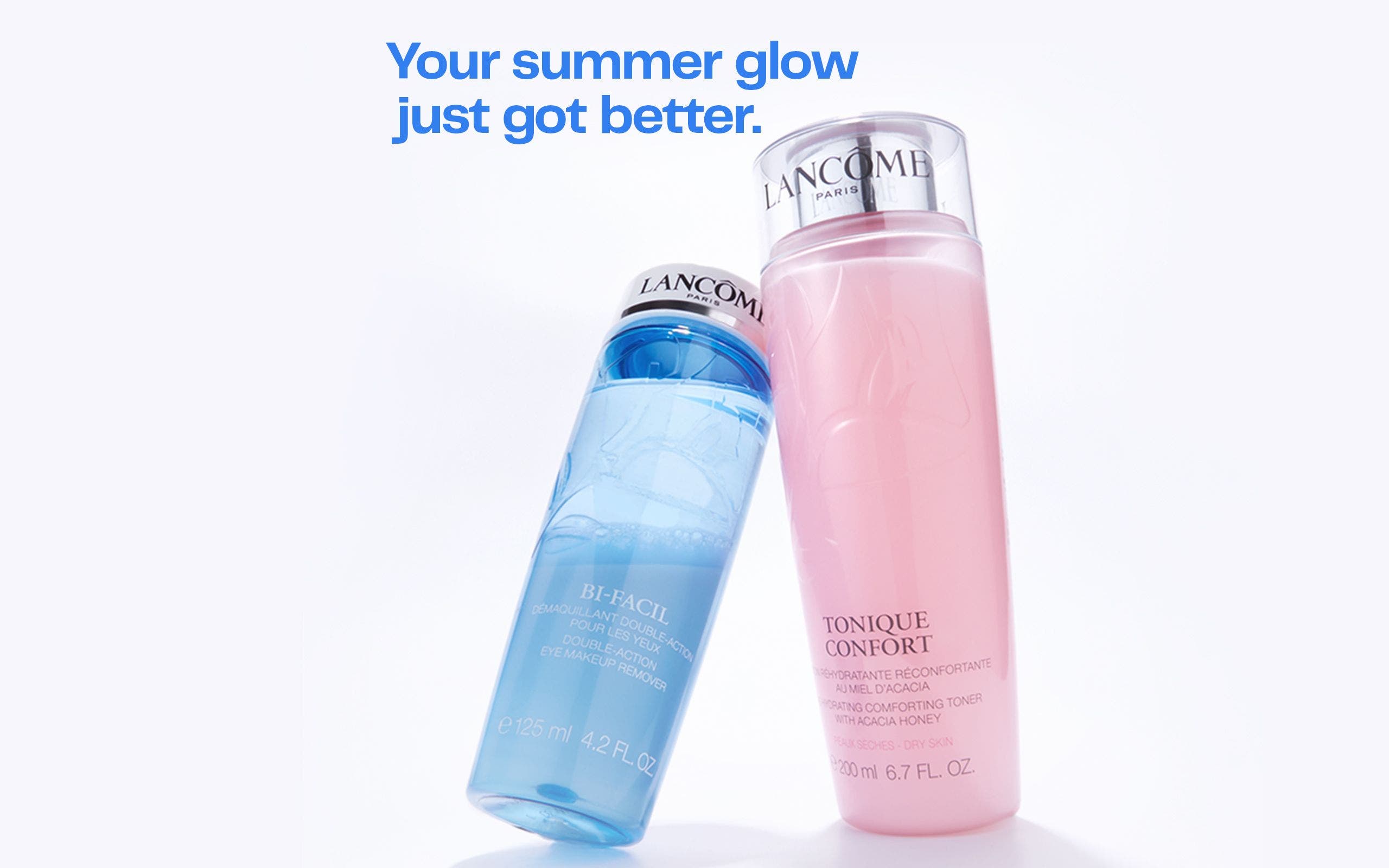 Skin care products.