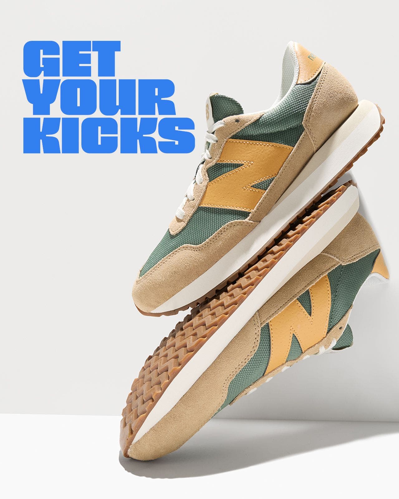 A pair of sneakers.