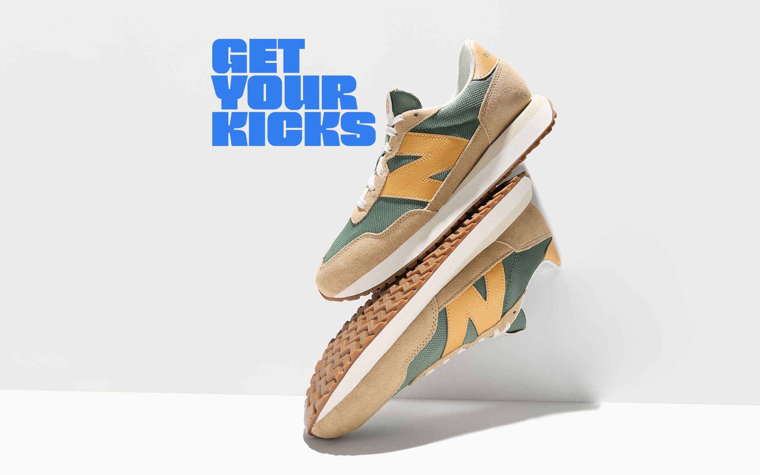 A pair of sneakers.
