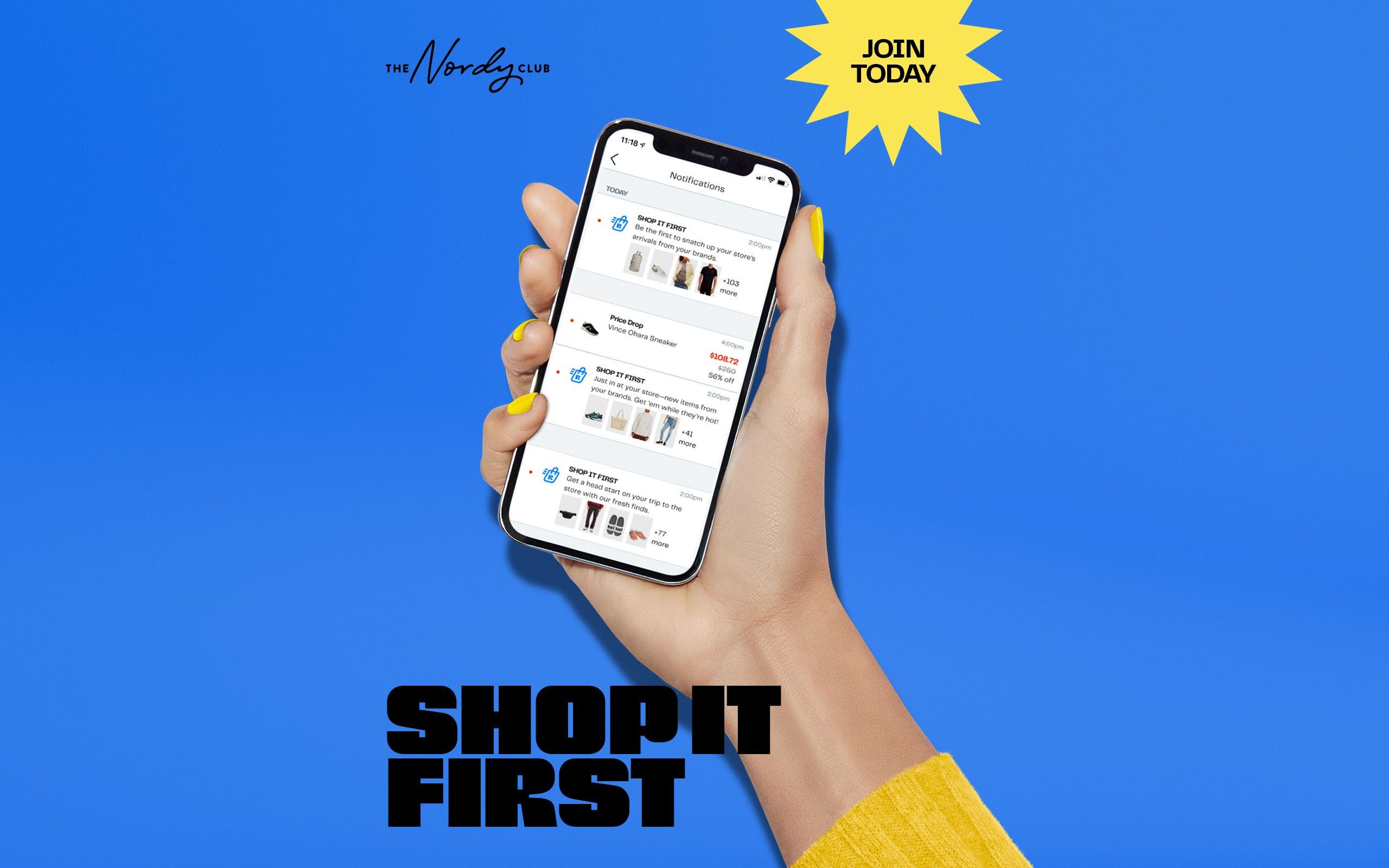 Nordy Club exclusive perk: Shop It First. Join today.
