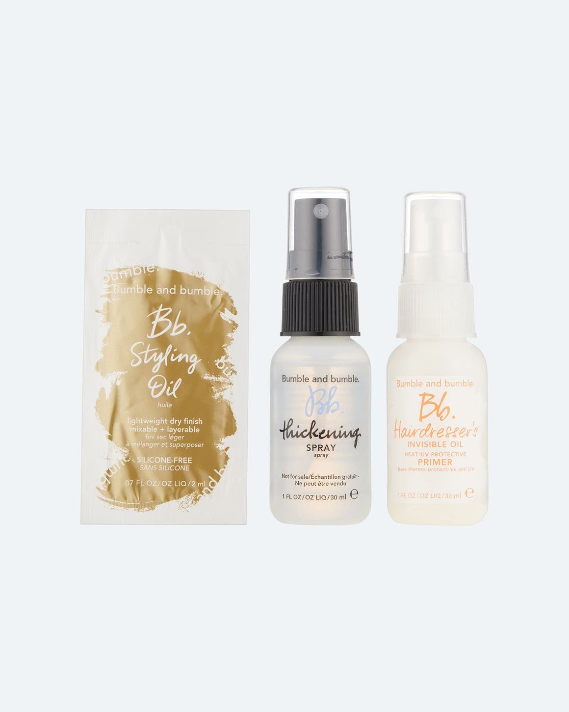 Bumble and bumble gift with purchase.