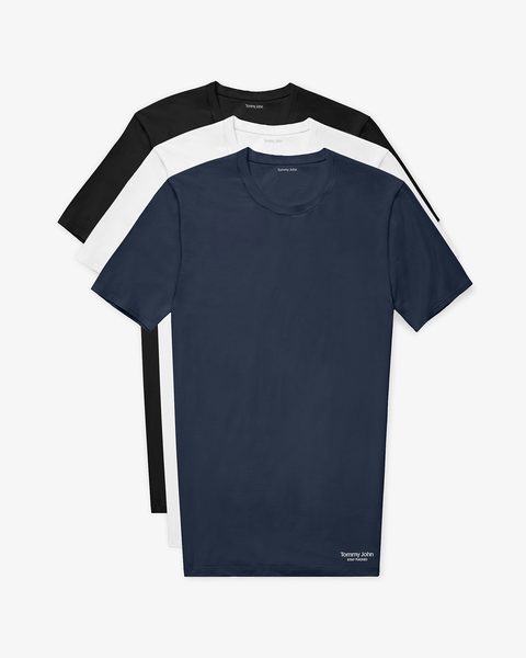 Tommy John crewneck undershirts.