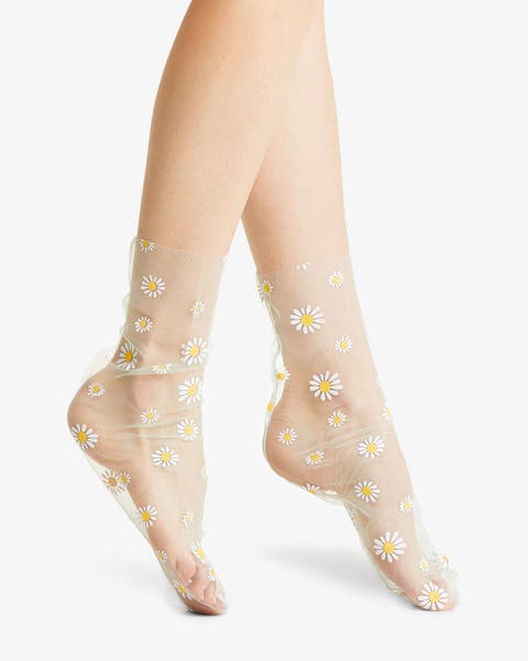 High Heel Jungle tulle socks.