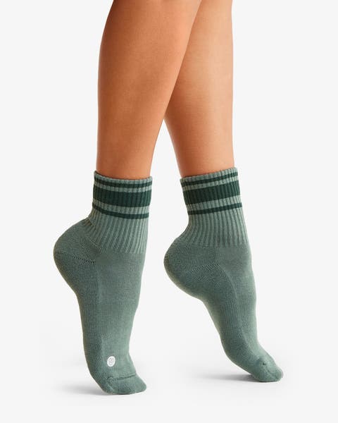 Zella quarter socks.