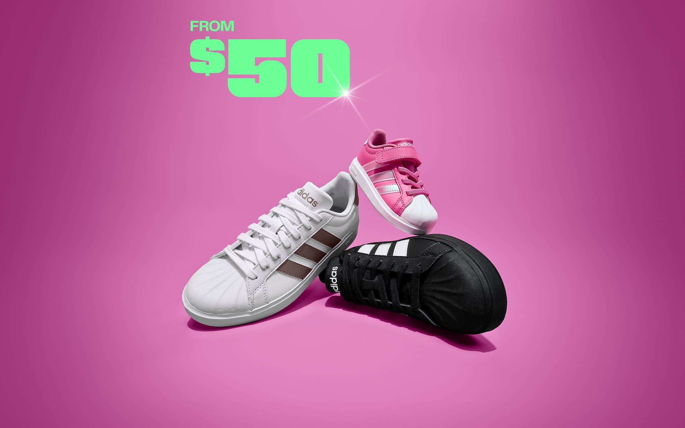 Sneakers for the family.