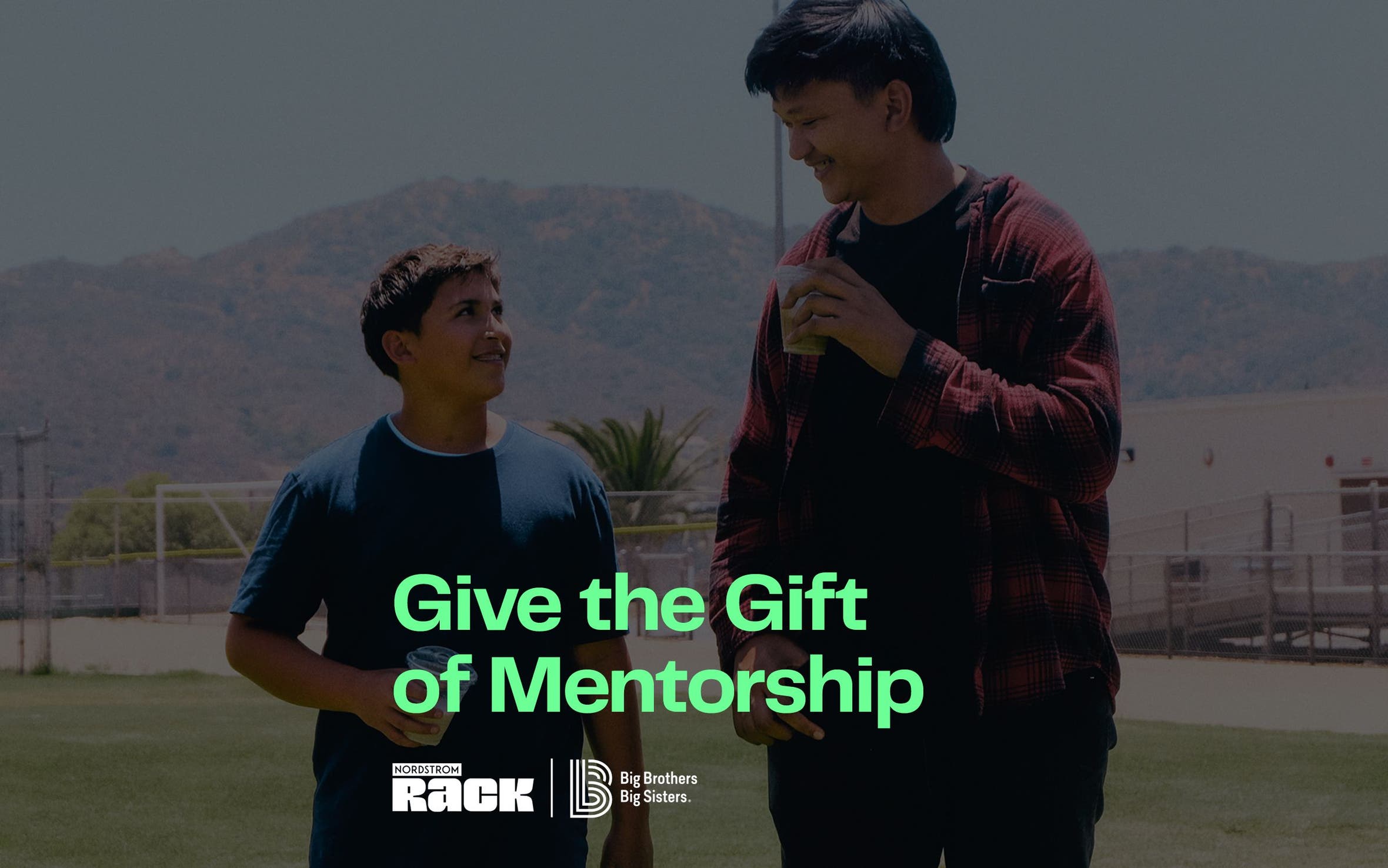 Give the gift of mentorship. 