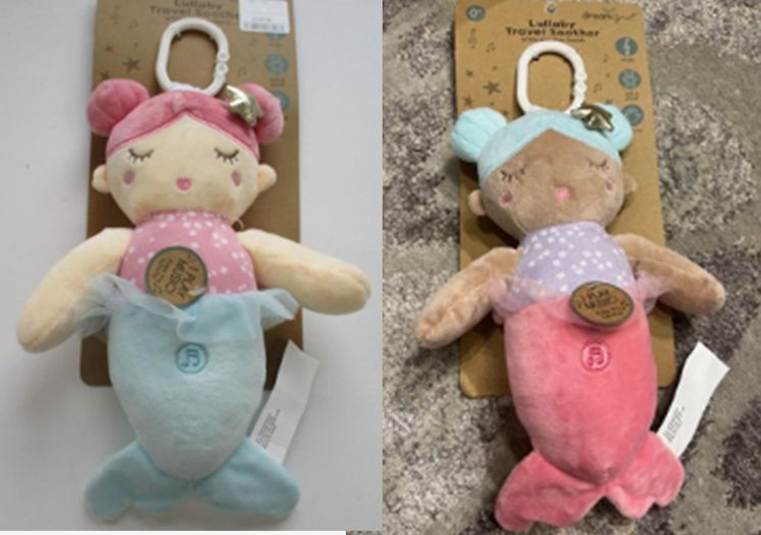 DreamGro Mermaid Lullaby Travel Soothers