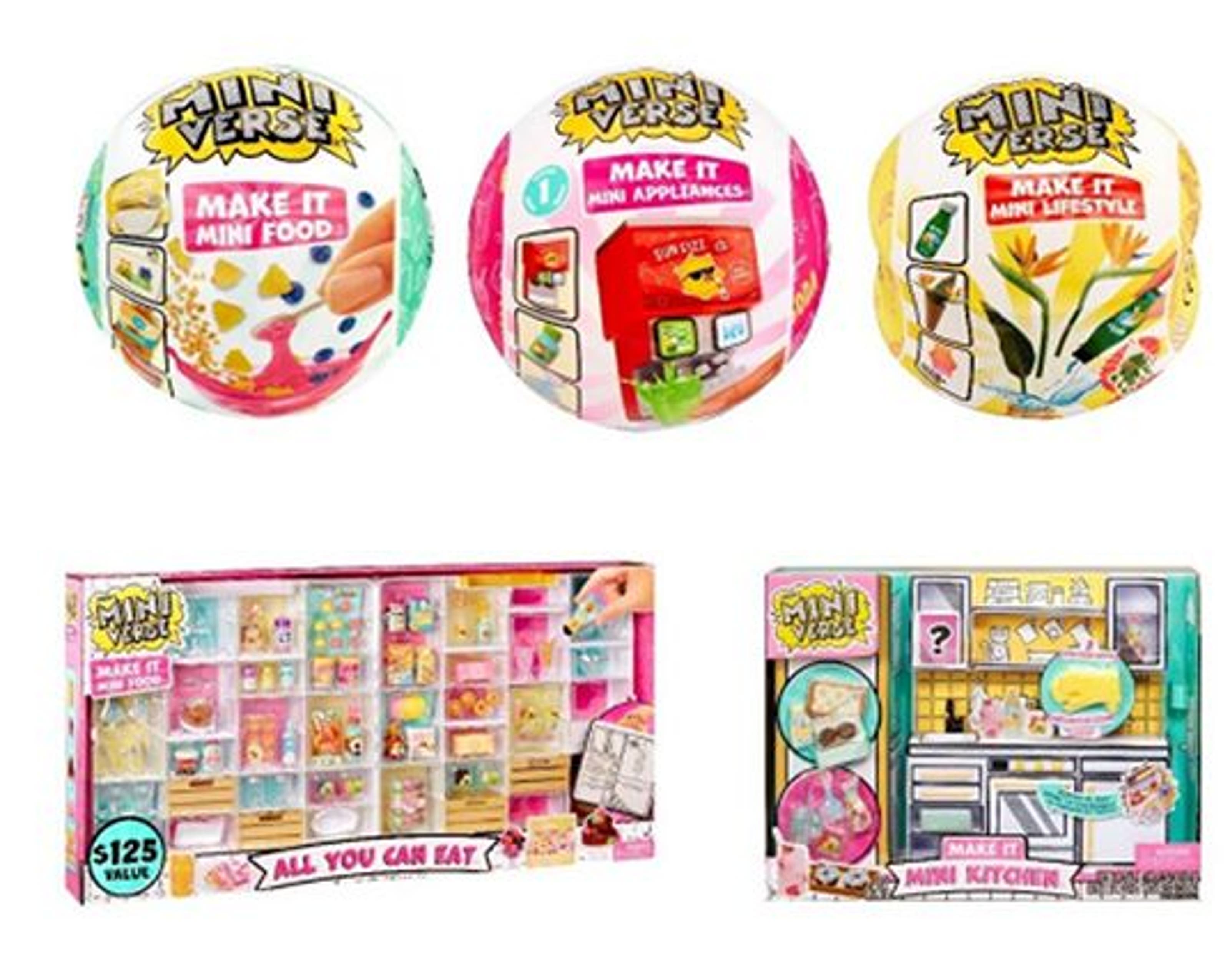 Miniverse Make It Mini sets, as outlined below under "Description."