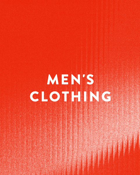 Men's clothing.