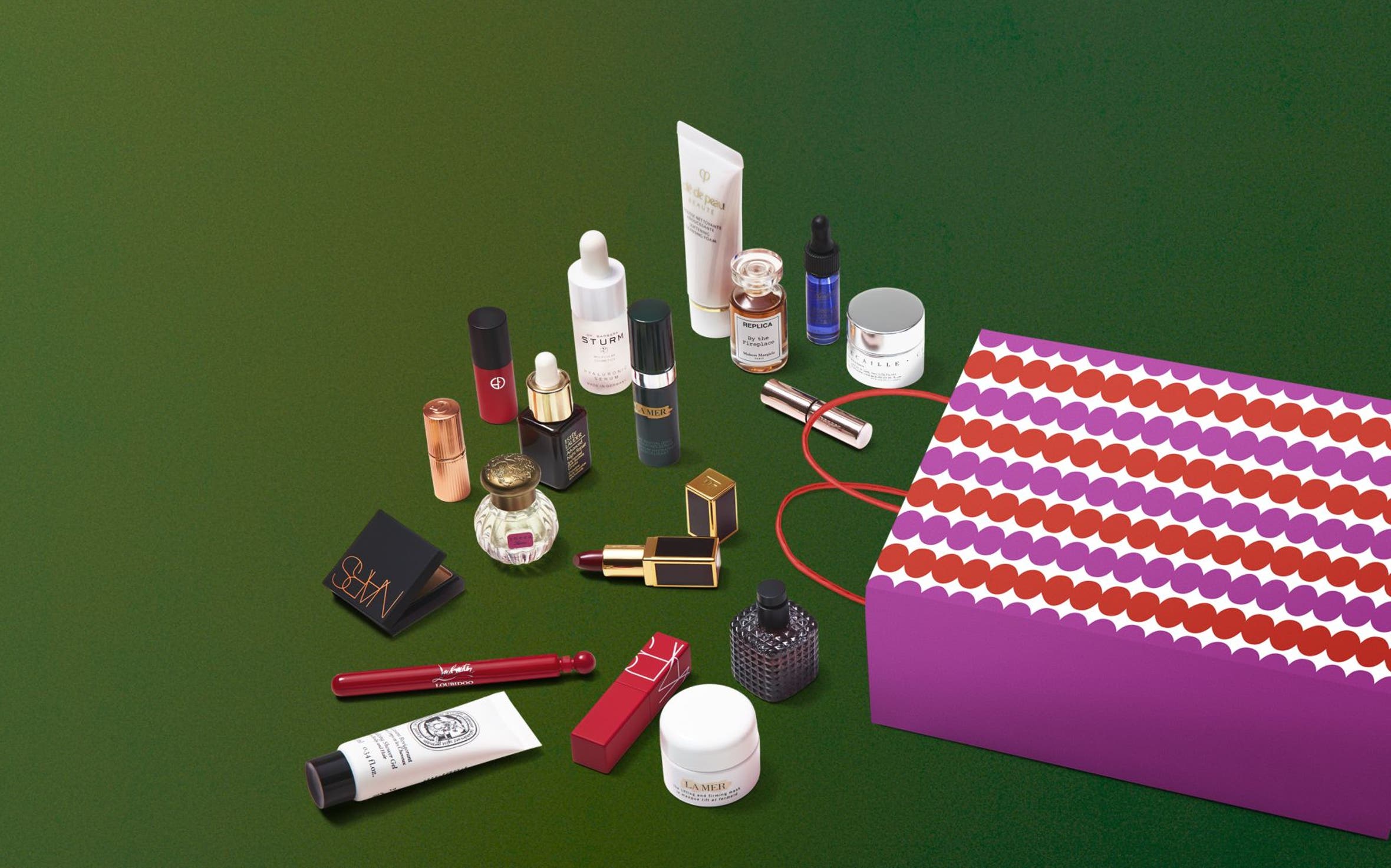 Free gifts with purchase.