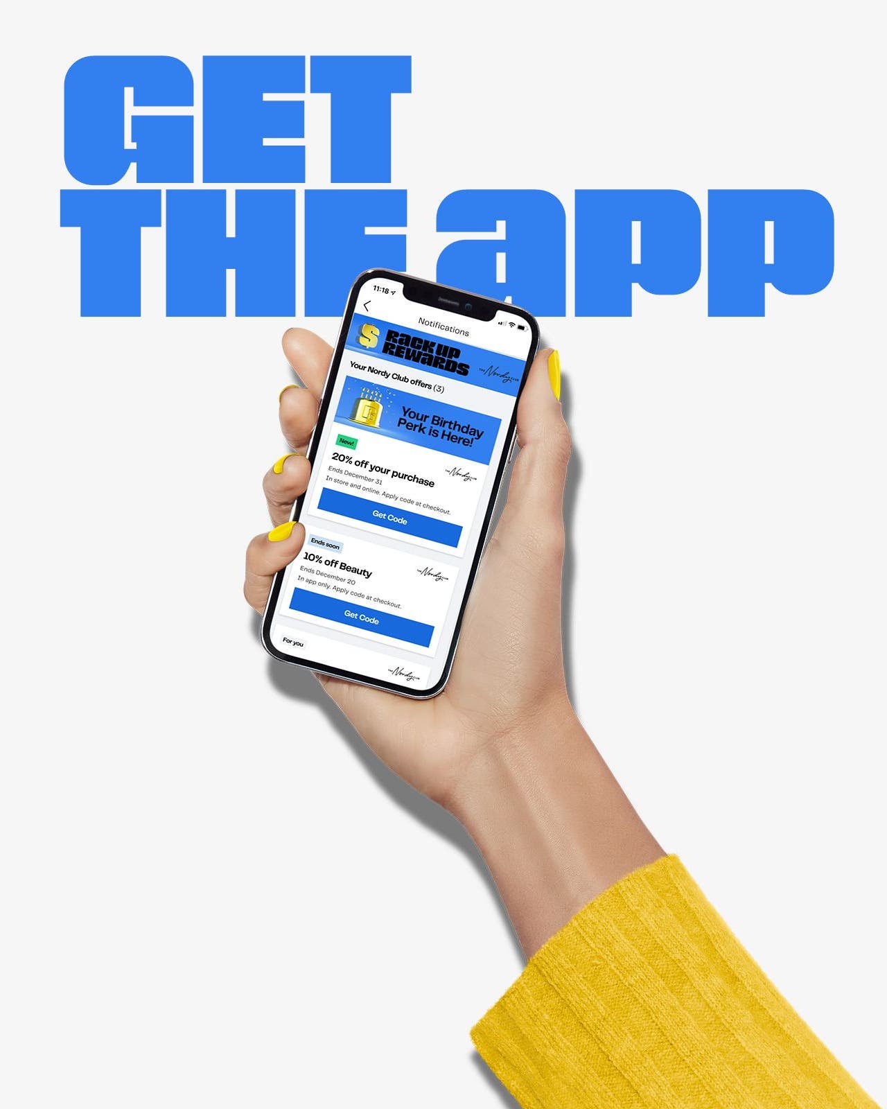 Download the Nordstrom Rack app.