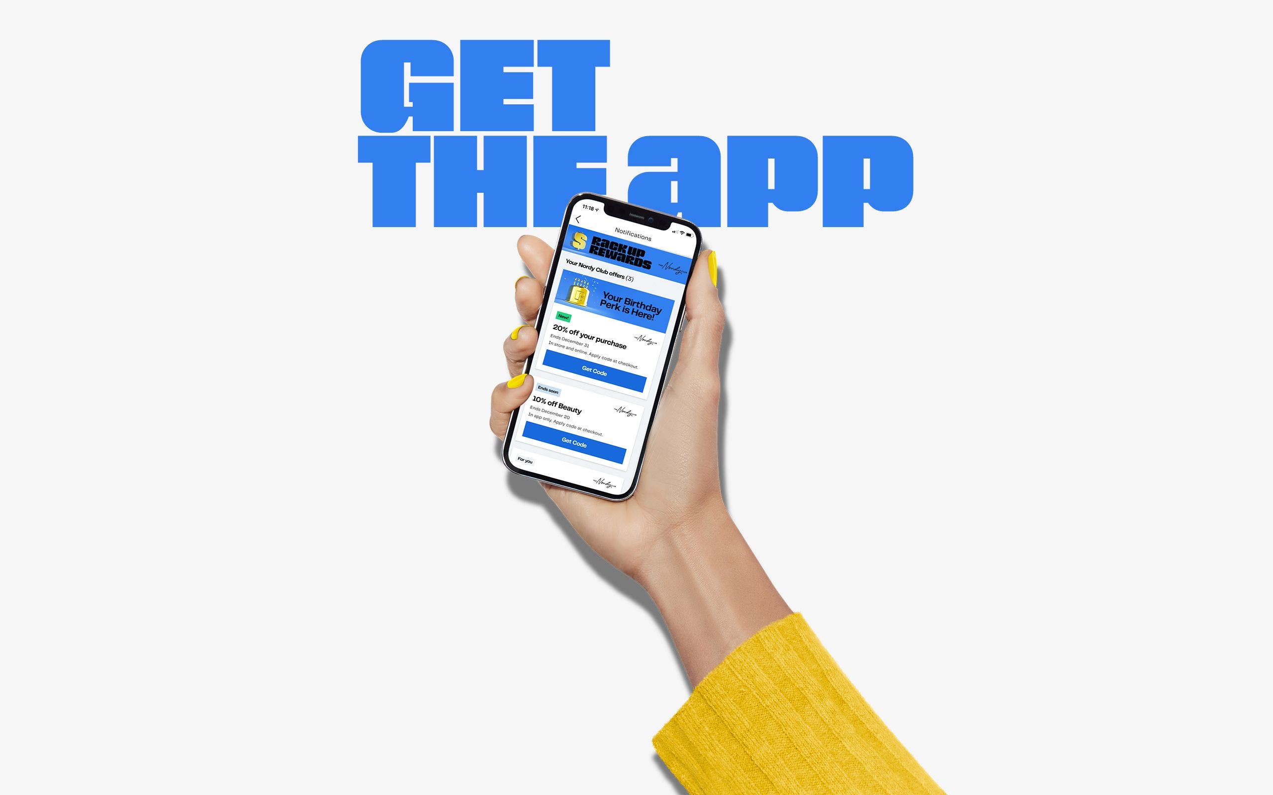 Download the Nordstrom Rack app.