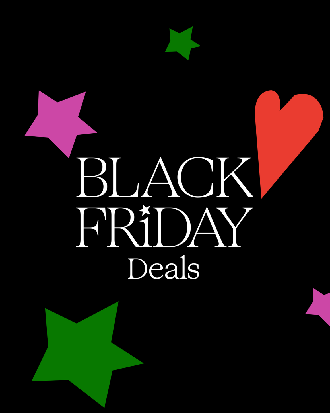 Black Friday Deals: up to 60% off select styles.