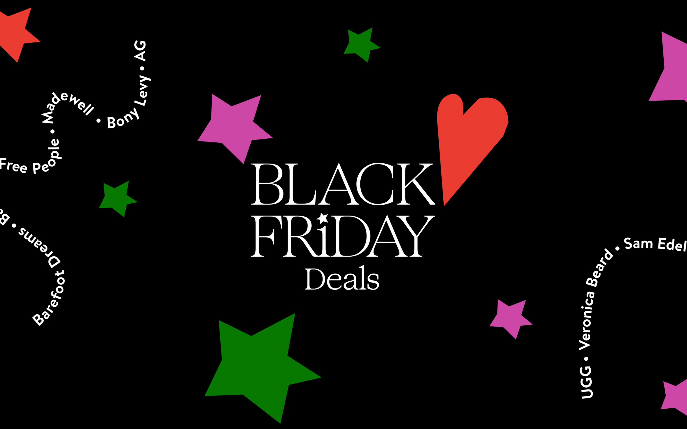 Black Friday Deals: up to 60% off select styles.