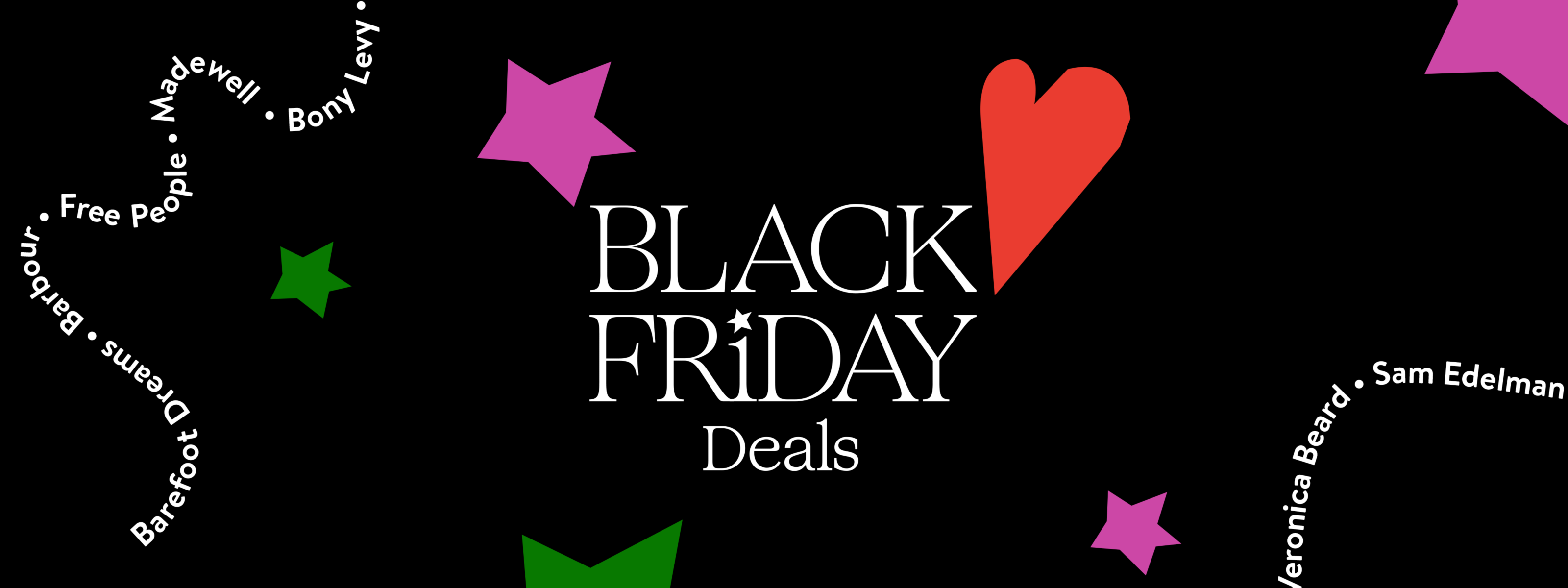 Black Friday Deals: up to 60% off select styles.