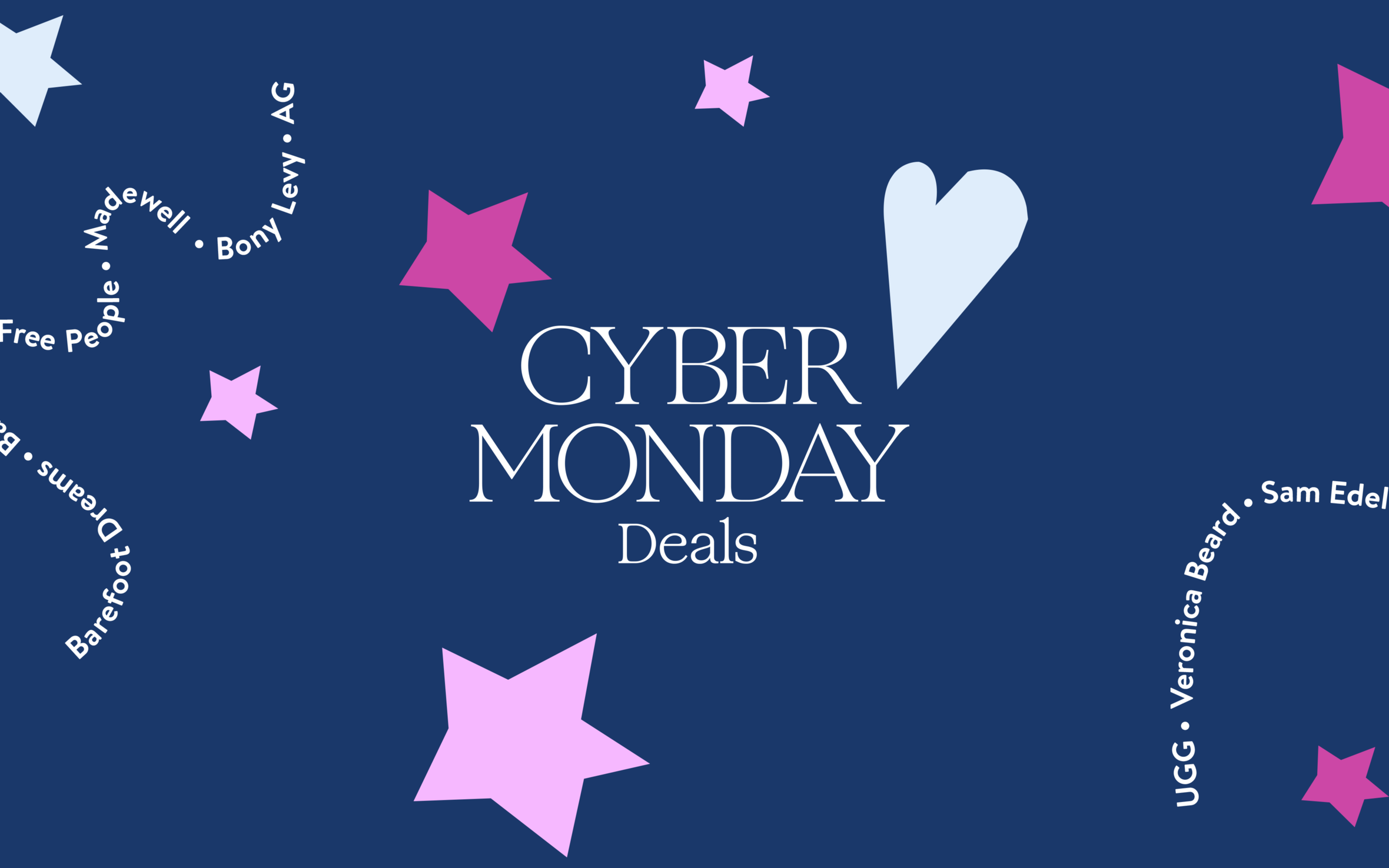 Cyber Monday Deals: up to 60% off select styles.