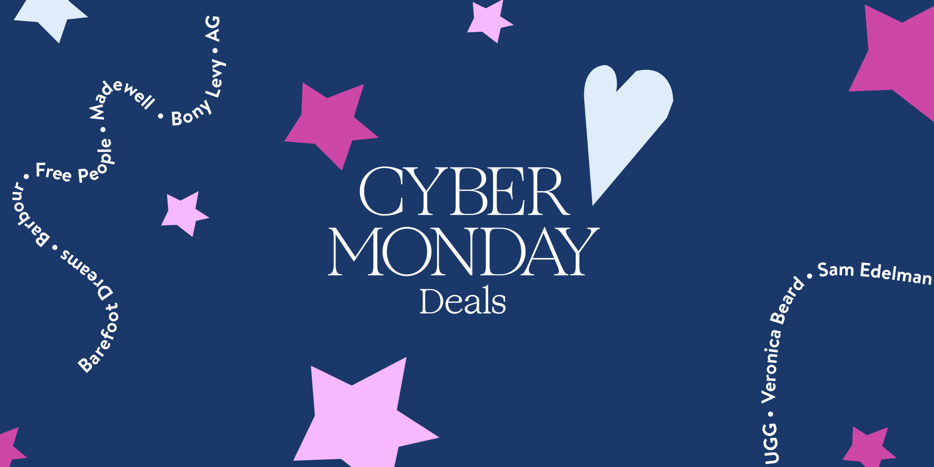 Cyber Monday Deals: up to 60% off select styles.