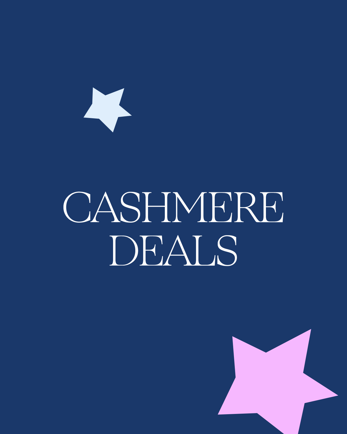 Cyber Monday Deals: cashmere deals.