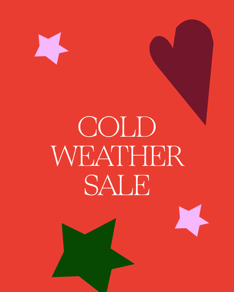 Cold-weather sale.
