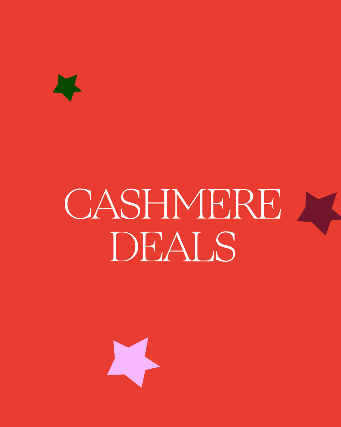 Cashmere deals.