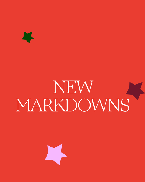 New Markdowns.