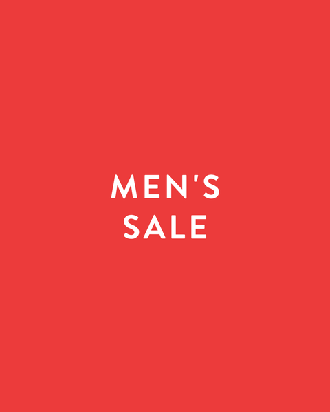 Men's sale.