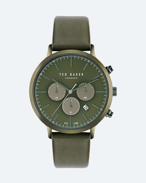 A green watch.
