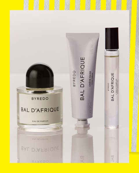 BYREDO fragrance and hand cream.