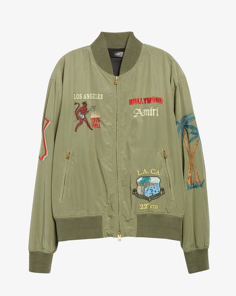 AMIRI bomber jacket.