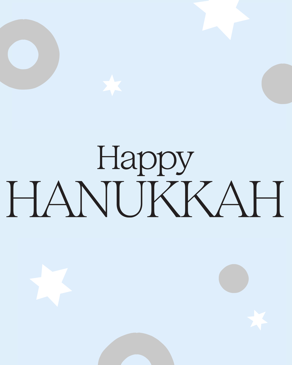 Happy Hanukkah.