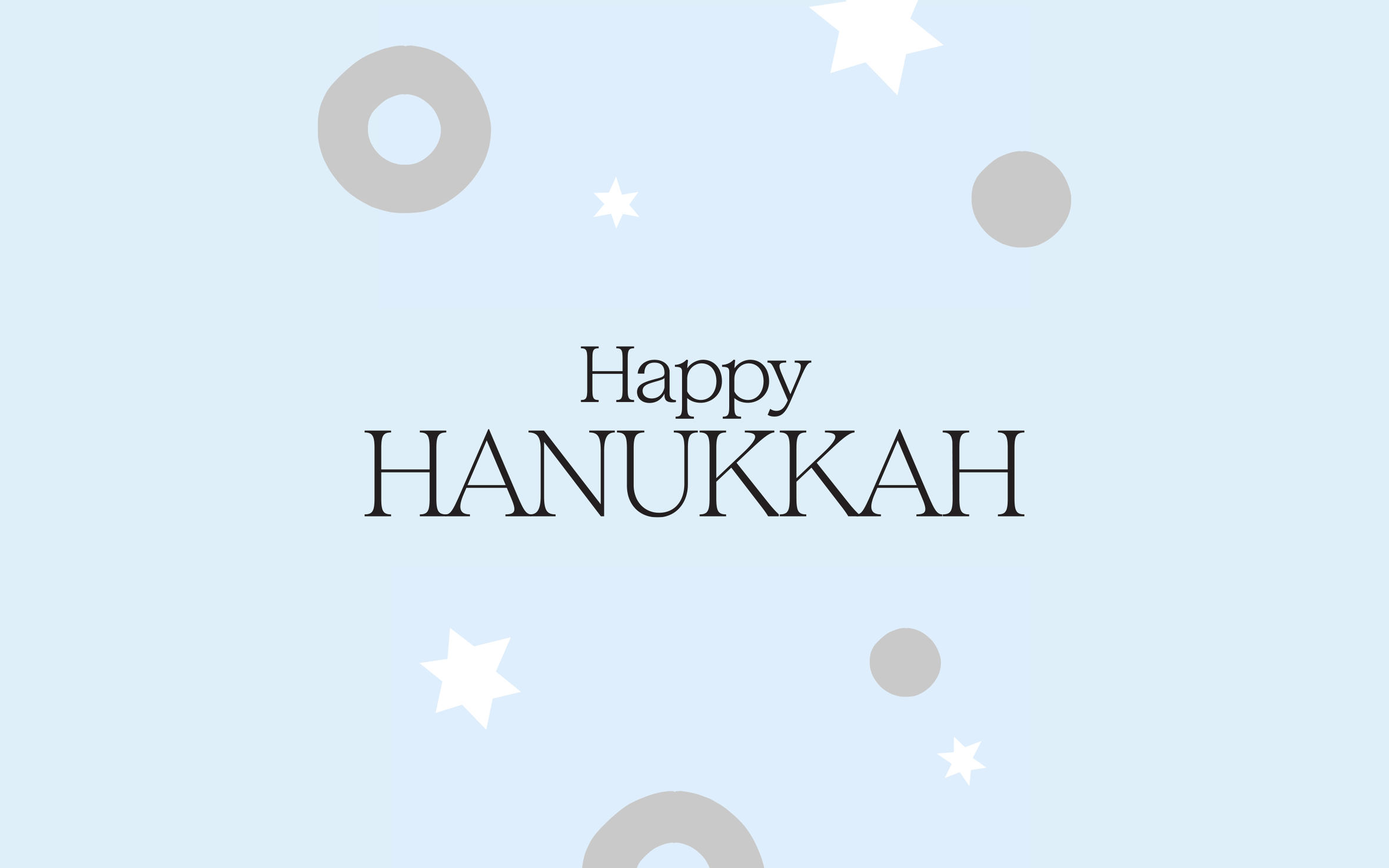 Happy Hanukkah.