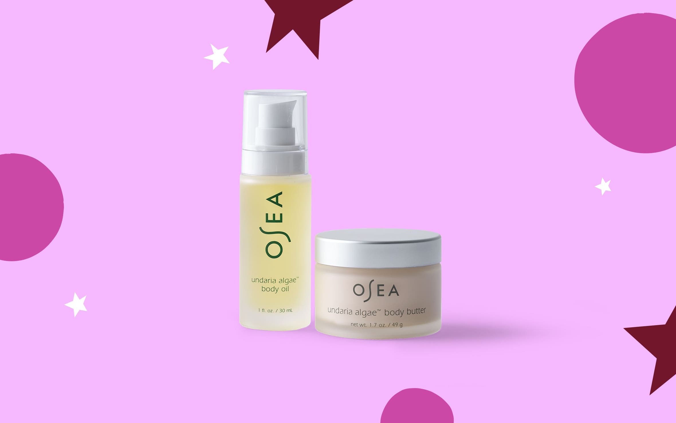 A skin care set from OSEA.