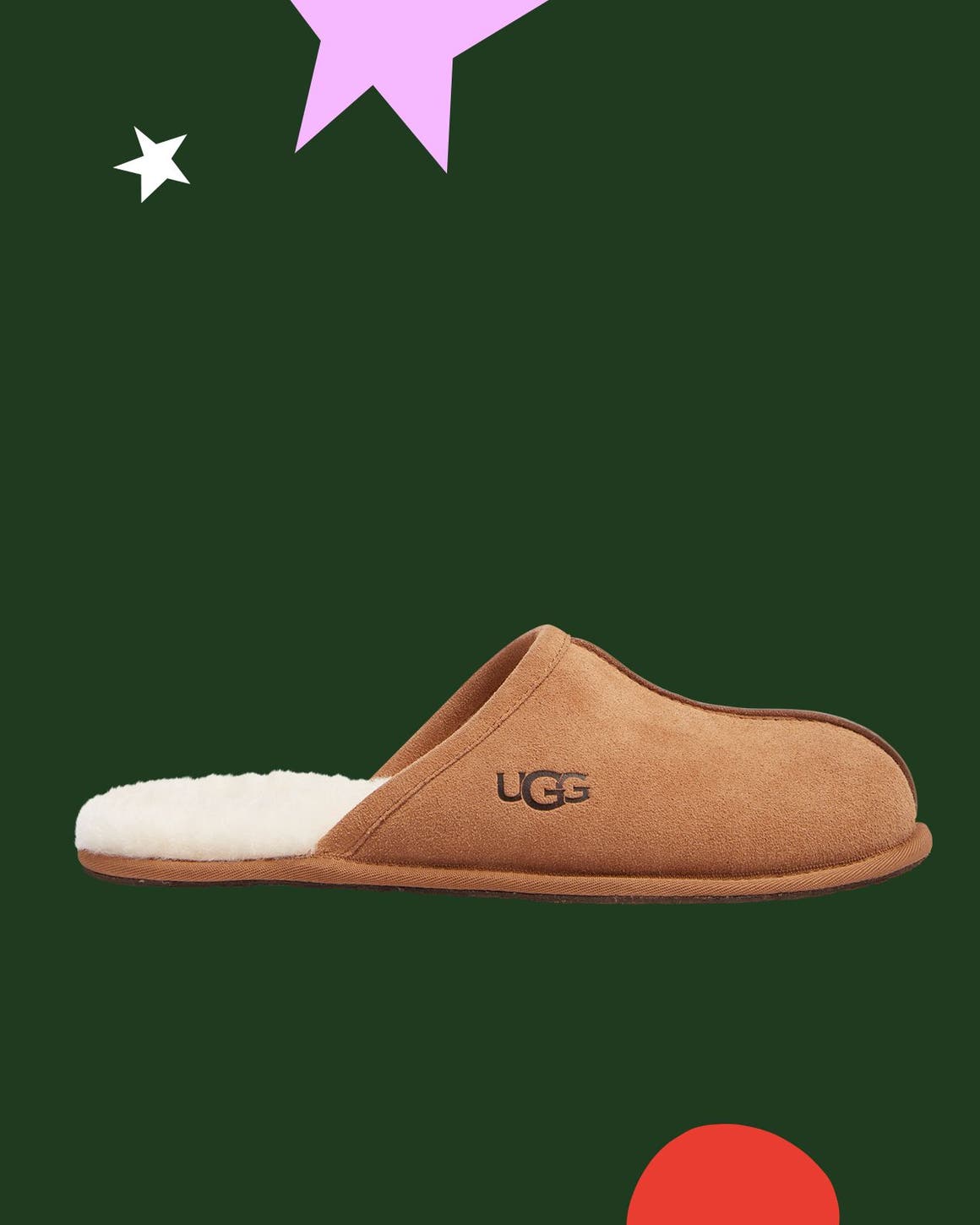 An UGG slipper.