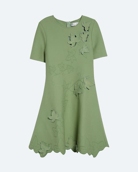 Oscar de la Renta dress.