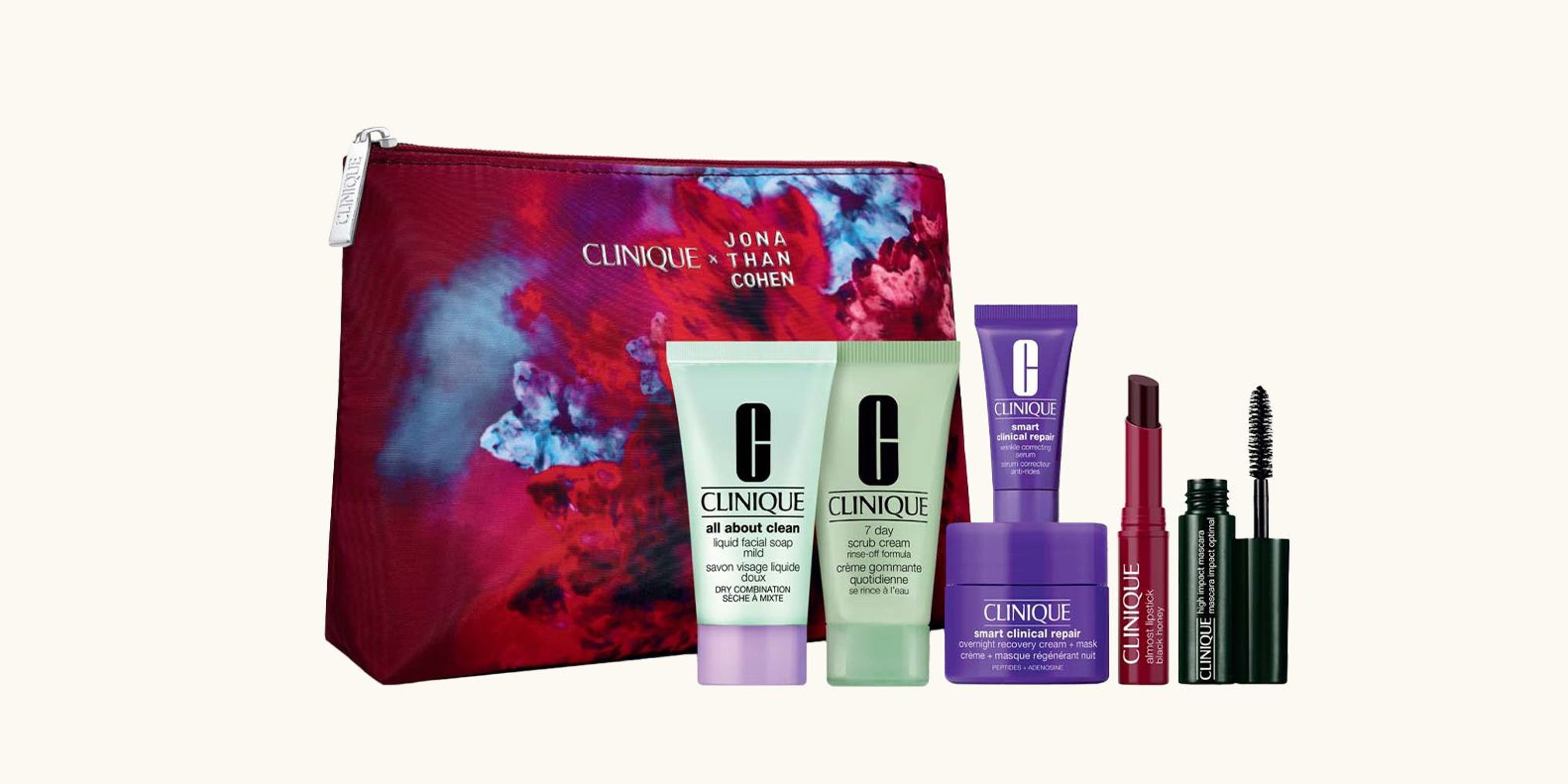 Clinique gift with purchase.
