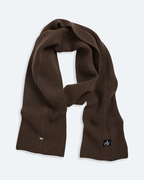 A brown scarf.