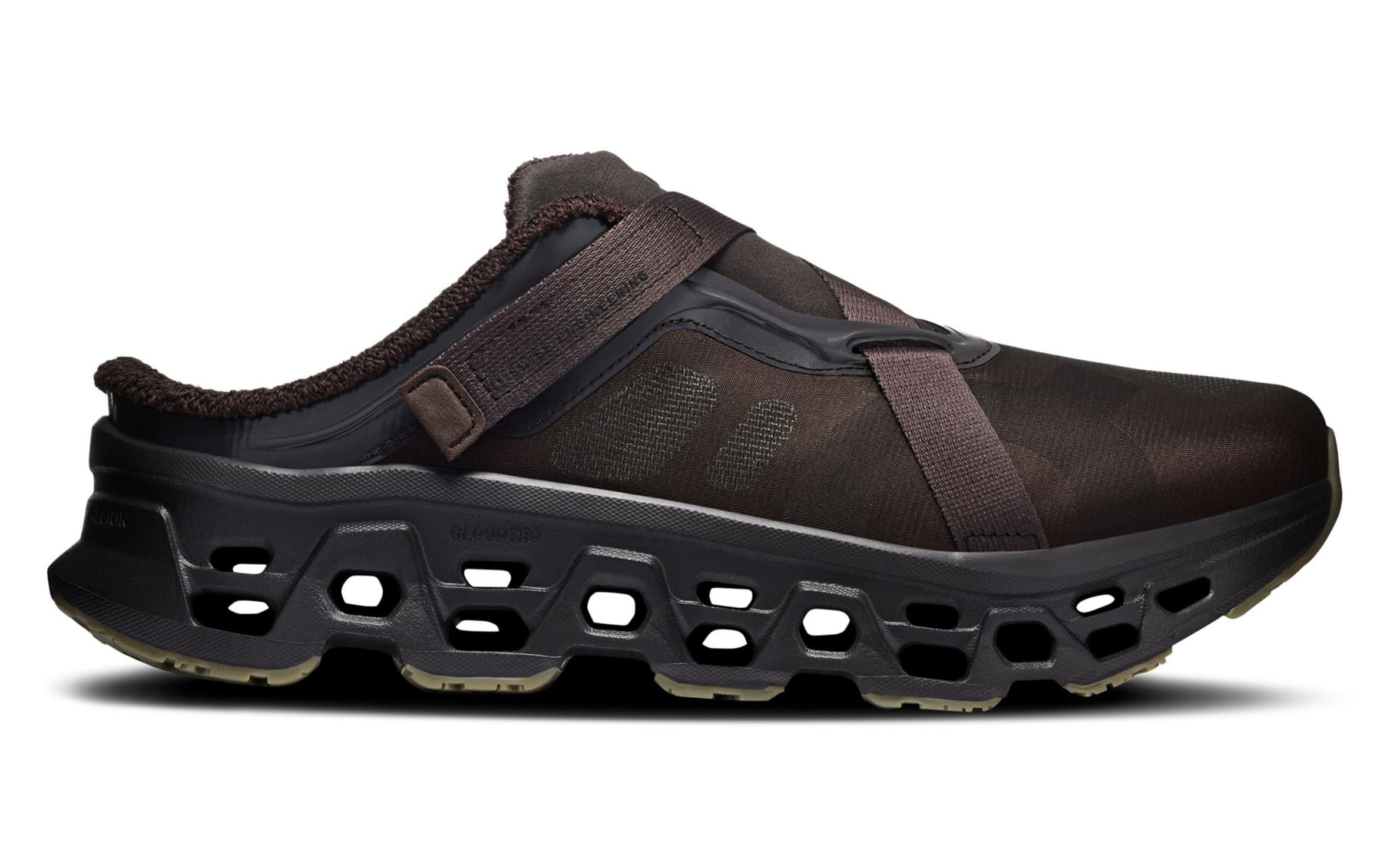On mule sneaker.
