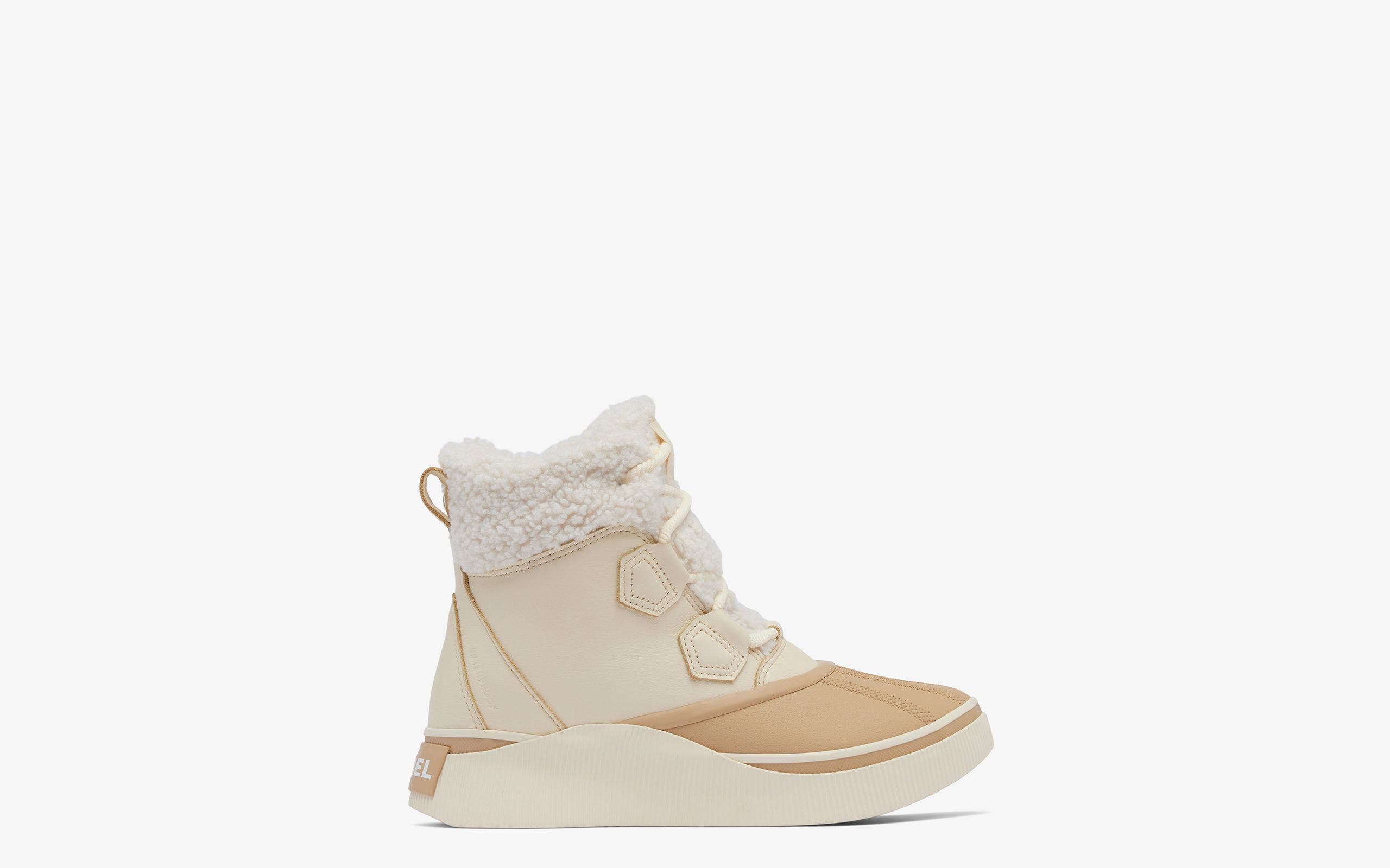 Winter and snow boots. 