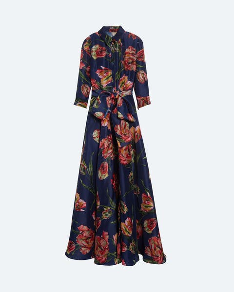 Carolina Herrera evening gown.