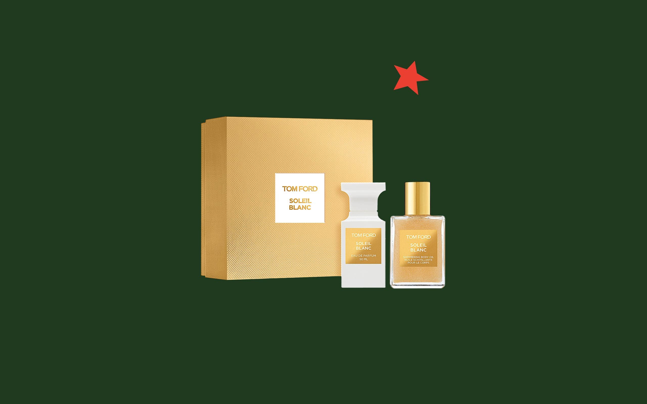 A fragrance set from Tom Ford.